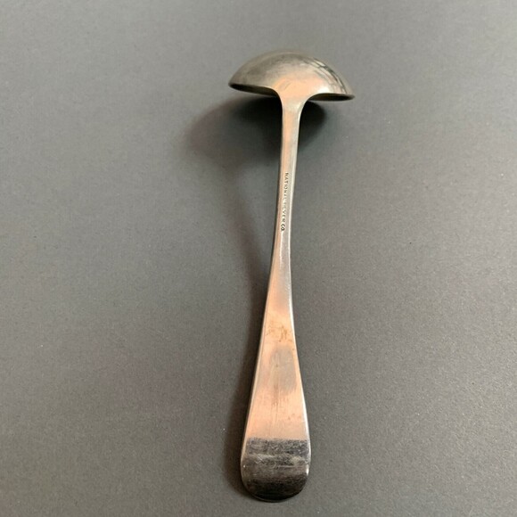 National Silver Co Silver Plate Gravy Ladle Spoon - Picture 3 of 11